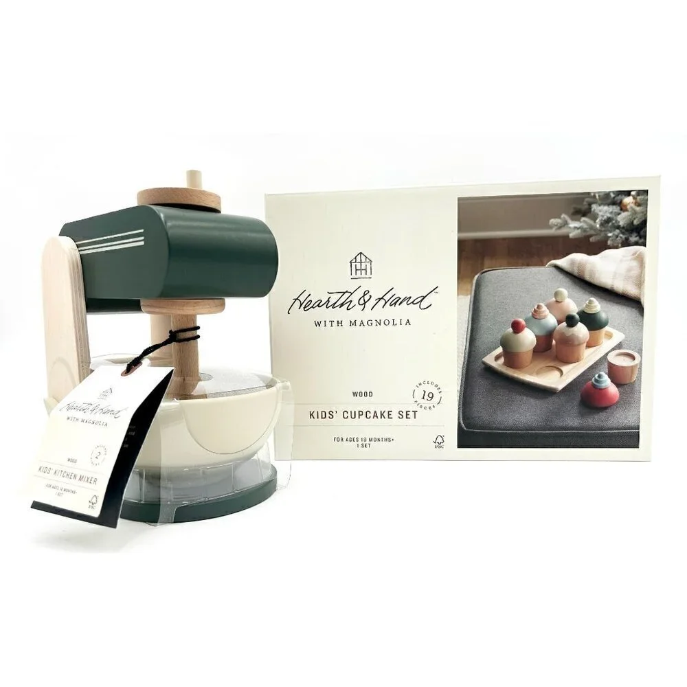 Toy Kitchen Mixer Green - Hearth & Hand Magnolia, Target‎ Wood Kitchen Play